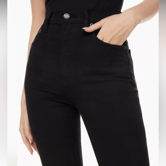 ARITZIA Denim Forum Sz 25 The Lola High Rise Skinny 30l - Picture 2 of 7
